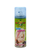 Haar Glittersrpay, blau