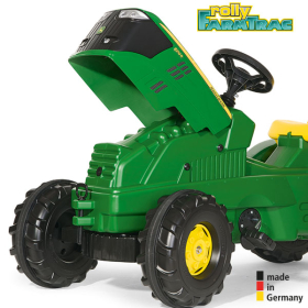 RollyToys Farmtrac Trettraktor John Deere 6210 R mit Frontlader