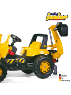 RollyToys Junior Trettraktor JCB mit Frontlader & Heckbagger