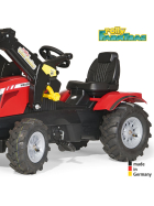 RollyToys Farmtrac Trettraktor Massey Ferguson mit Frontlader & Luftreifen