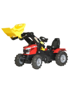 RollyToys Farmtrac Trettraktor Massey Ferguson mit Frontlader & Luftreifen