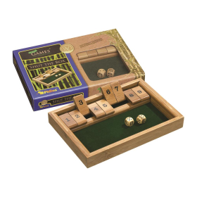 Philos Shut The Box, 9-er, Bambus