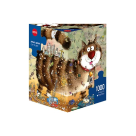 Puzzle Cats Life, Degano - Triangular Puzzle, 1000 Teile