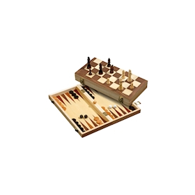 Philos Schach-Backgammon-Dame-Set - Feld 40 mm