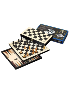 Philos Reise-Schach-Backgammon-Dame-Set