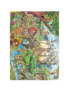 Puzzle Fairy Tales, Prades - Triangular Puzzle, 1500 Teile