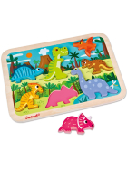 Puzzle Dinosaurier, 7 Teile