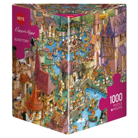 Puzzle Bunnytown, Ruyer - Triangular Puzzle, 1000 Teile