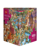 Puzzle Bunnytown, Ruyer - Triangular Puzzle, 1000 Teile