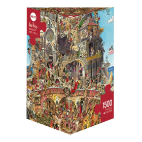 Puzzle Heaven and Hell, Prades - Triangular Puzzle, 1500...