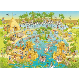 Puzzle Nile Habitat - Standard Puzzle, 1000 Teile