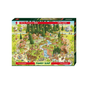 Puzzle Black Forest Habitat - Standard Puzzle, 1000 Teile