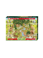 Puzzle Black Forest Habitat - Standard Puzzle, 1000 Teile