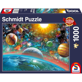 Puzzle Weltall, 1000 Teile