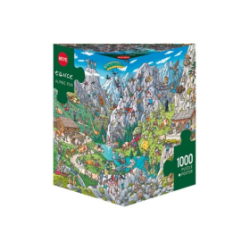 Puzzle Alpine Fun - Triangular Puzzle, 1000 Teile