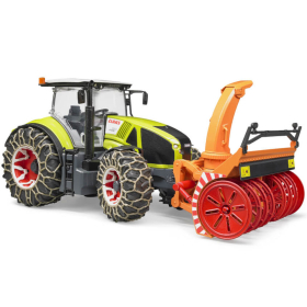 Bruder Claas Axion 950 mit Schneefräse &...