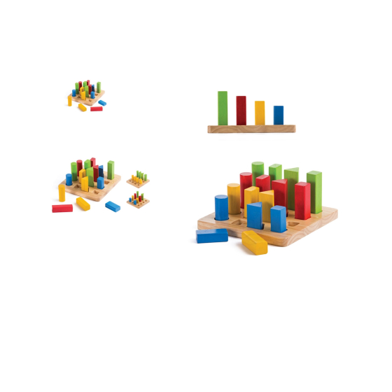 PlanToys Lochbrett Geometrie