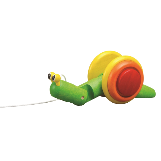 PlanToys Nachzieh-Schnecke