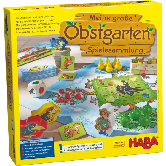 HABA Meine grosse Obstgarten - Spielesammlung