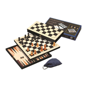 Philos Schach - Backgammon - Dame - Set