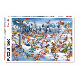 Piatnik F. Ruyer, Christmas Skiing, 1000 Teile