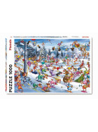 Piatnik F. Ruyer, Christmas Skiing, 1000 Teile