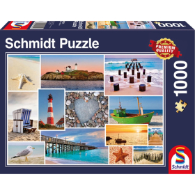 Puzzle Am Meer, 1000 Teile