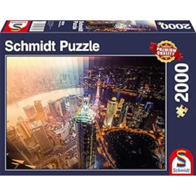 Puzzle Tag und Nacht Zeitscheibe, 2000 Teile