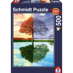 Puzzle Jahreszeiten - Baum, 500 Teile