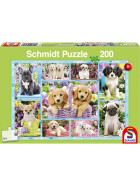 Puzzle Welpen, 200 Teile