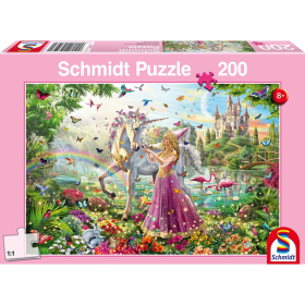 Puzzle Schöne Fee im Zauberwald, 200 Teile