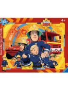 Puzzle Sam, der Feuerwehrmann, 33 Teile