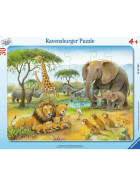 Puzzle Afrikas Tierwelt, 30 Teile