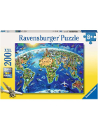 Puzzle Grosse, weite Welt, 200 Teile