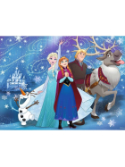 Puzzle Frozen - Glitzernder Schnee, 100 Teile