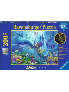 Puzzle Leuchtendes Unterwasserparadies, 200 Teile