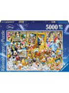 Puzzle Micky als Künstler, 5000 Teile