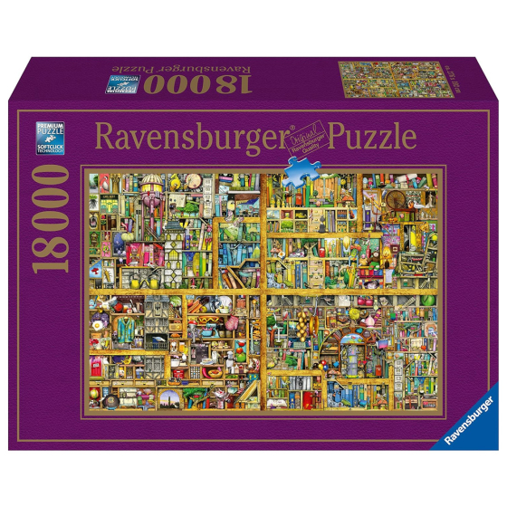 XXL Puzzle Magisches Bücherregal, 18000 Teile