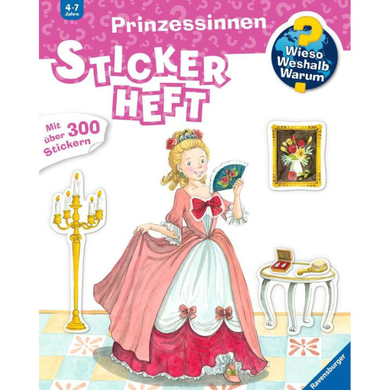 Ravensburger Wieso? Weshalb? Warum? Stickerheft:  Prinzessinnen