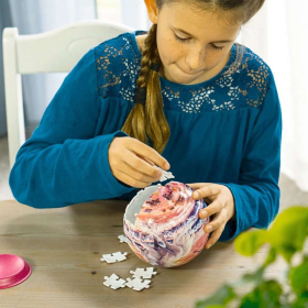 3D Puzzle Nachtlicht - Pferde am Strand