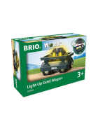 BRIO Light Up Gold Wagon