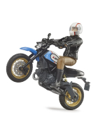 Bruder bworld Scrambler Ducati Desert Sled mit Fahrer