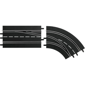 Carrera D124/132 Spurw.Kurve rechts, A-I