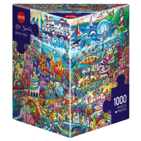 Puzzle Magic Sea Triangular, 1000 Teile