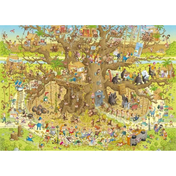 Puzzle Monkey Habitat Standard, 1000 Teile