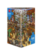 Puzzle Library Triangular, 1500 Teile