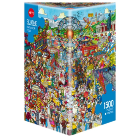 Puzzle Oktoberfest Triangular, 1500 Teile