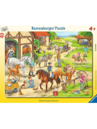 Puzzle Auf dem Pferdehof, 40 Teile