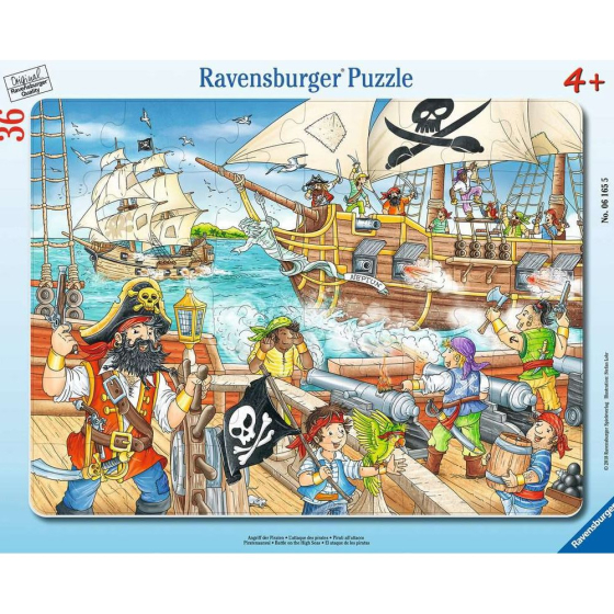 Puzzle Angriff der Piraten, 36 Teile