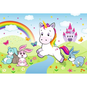 Puzzle Märchenhaftes Einhorn, 2 x 24 Teile